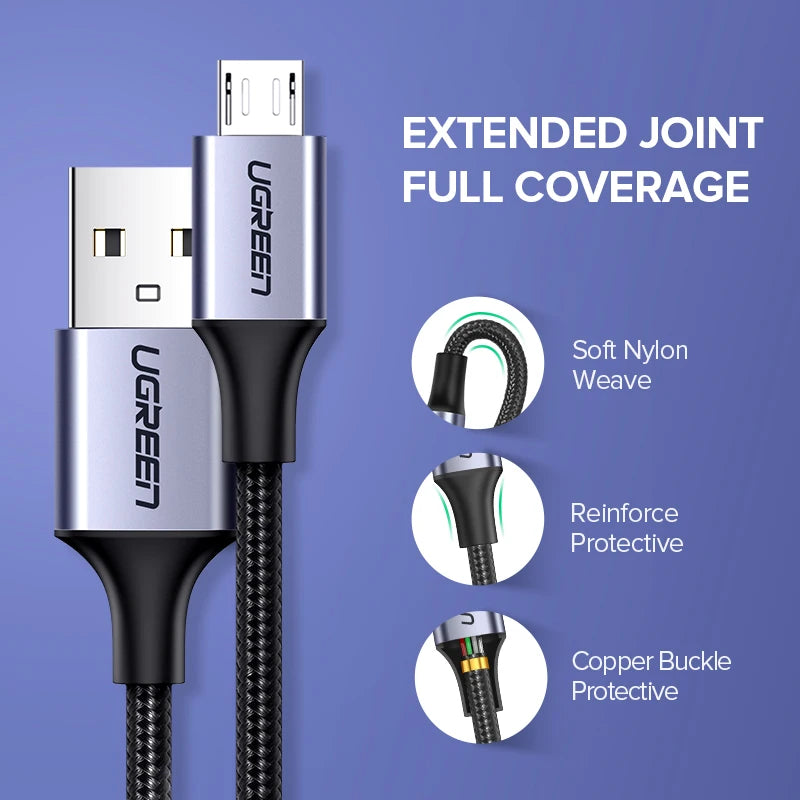 Ugreen Micro USB Cable 2A