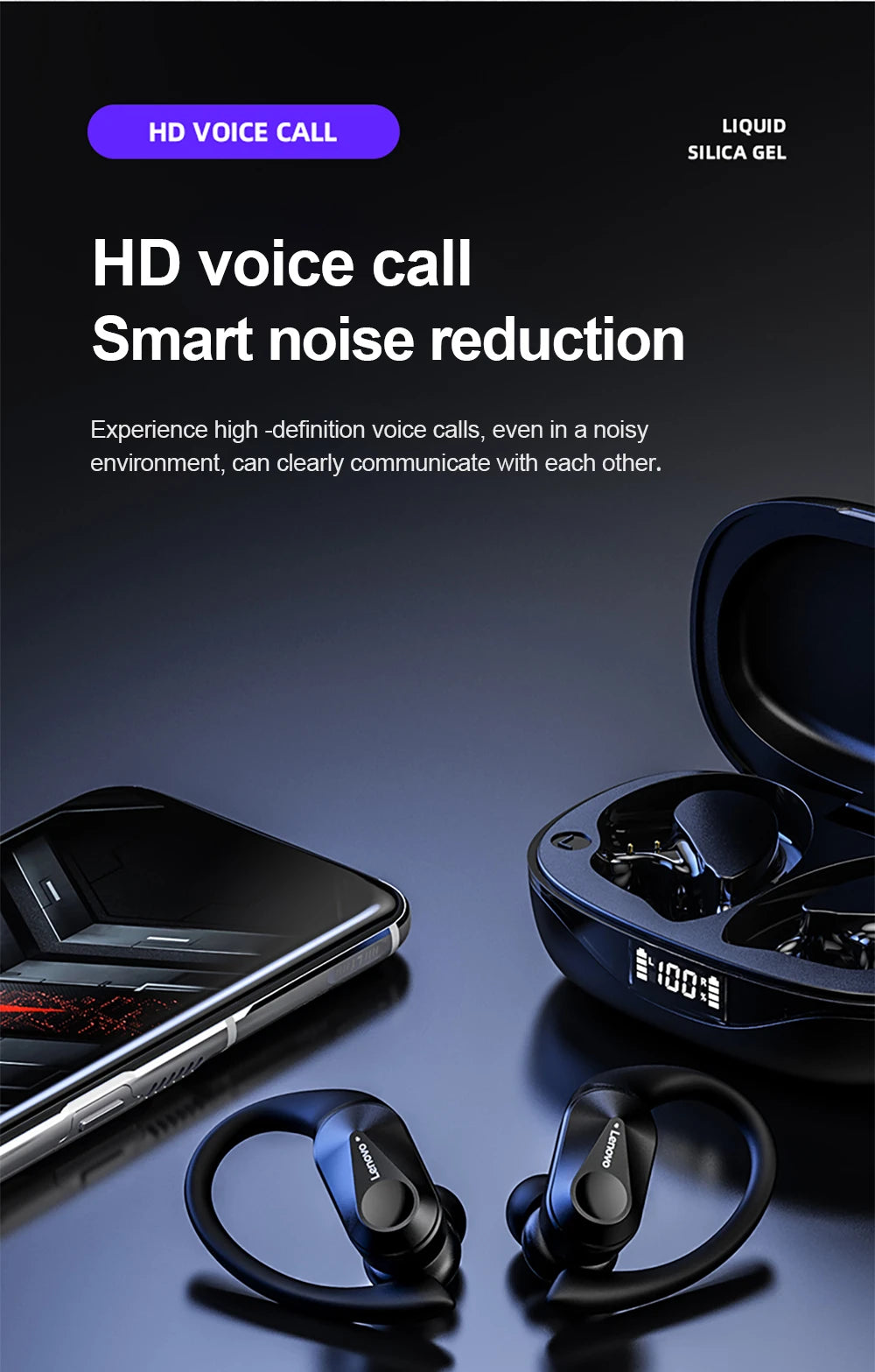 Lenovo LP75 Sports Wireless Earphones