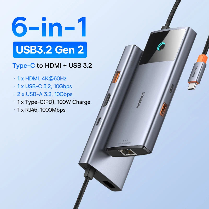 Baseus USB C HUB Dual