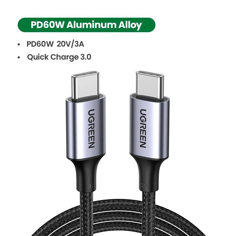 UGREEN USB C Cable PD60W