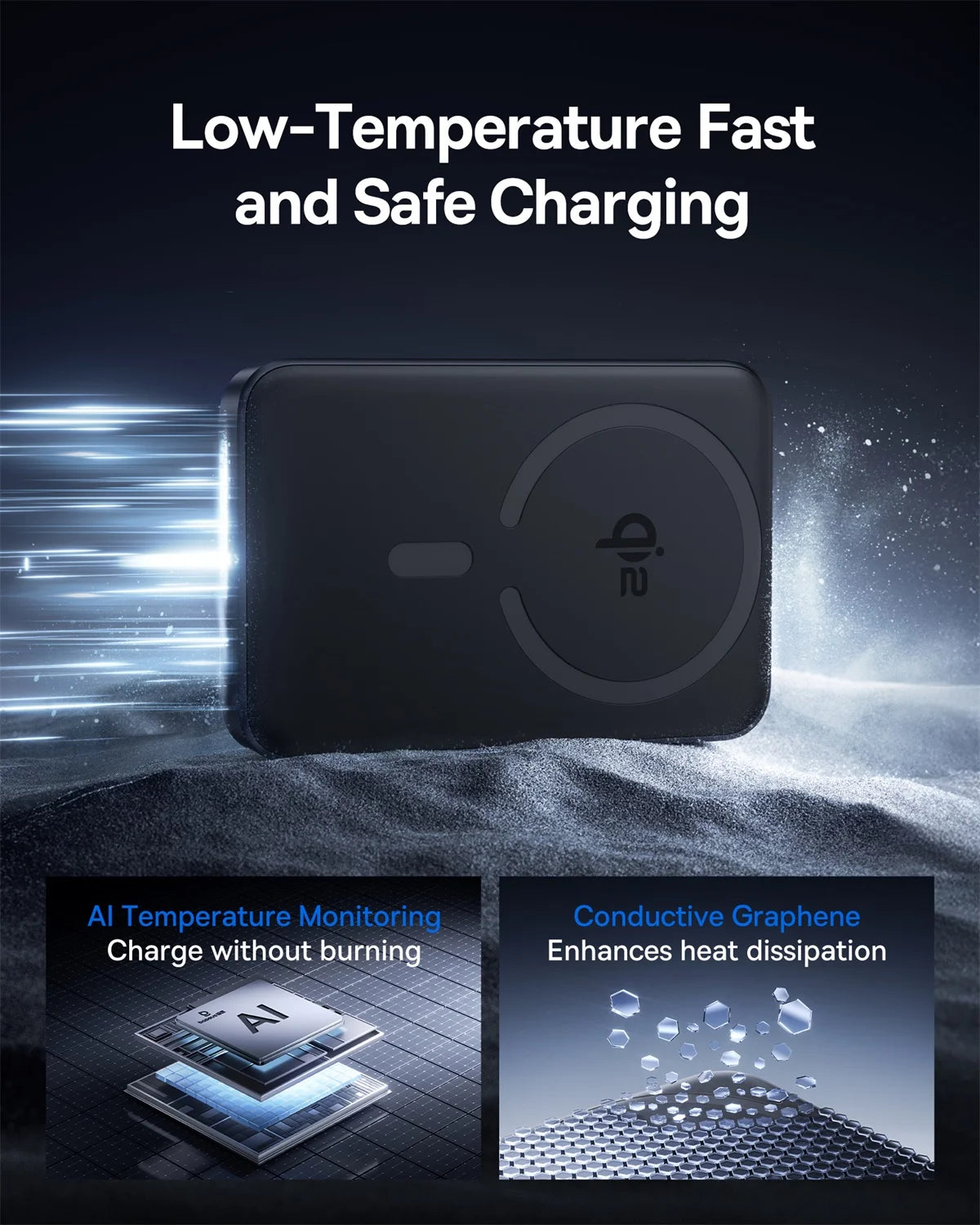 Baseus Qi2 Magnetic Power Bank 10000mah 15W Wireless