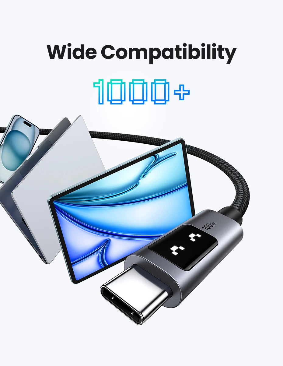 UGREEN UNO PD100W Fast Charge USB C Cable