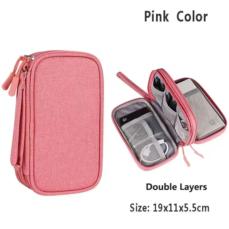Travel Cable Bag Portable
