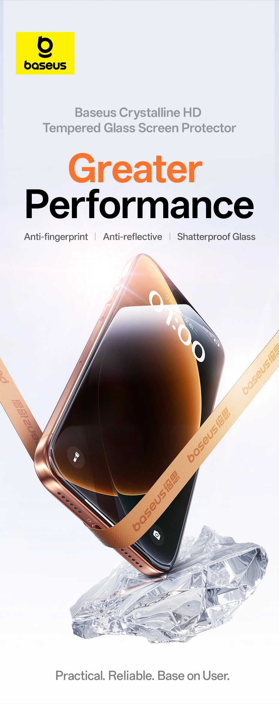 Baseus Tempered Glass for iPhone