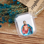 Singer Kanye West Clear AirpodsCase