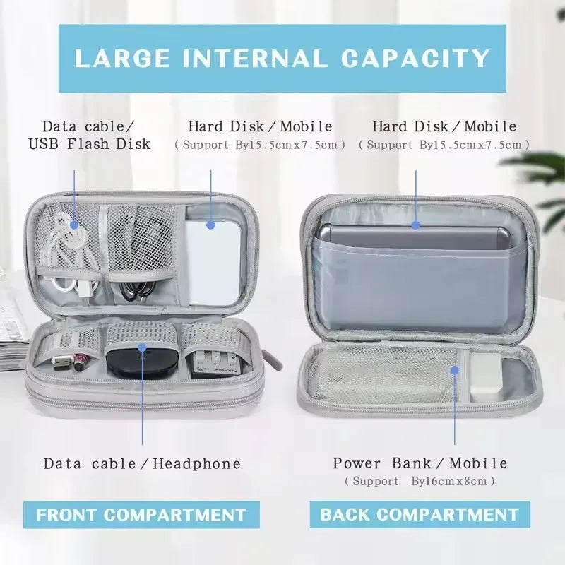 Travel Cable Bag Portable
