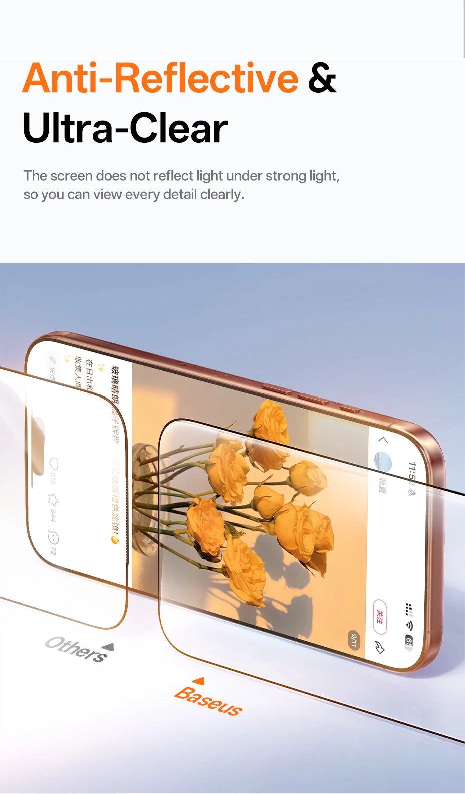 Baseus Tempered Glass for iPhone