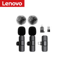 Lenovo Mini Portable Wireless Lavalier Microphone