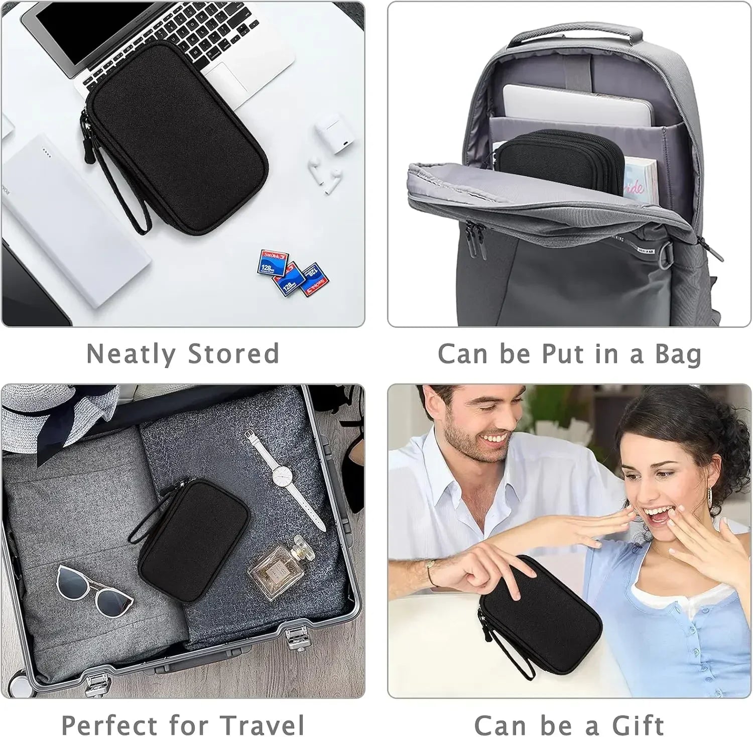 Travel Cable Bag Portable
