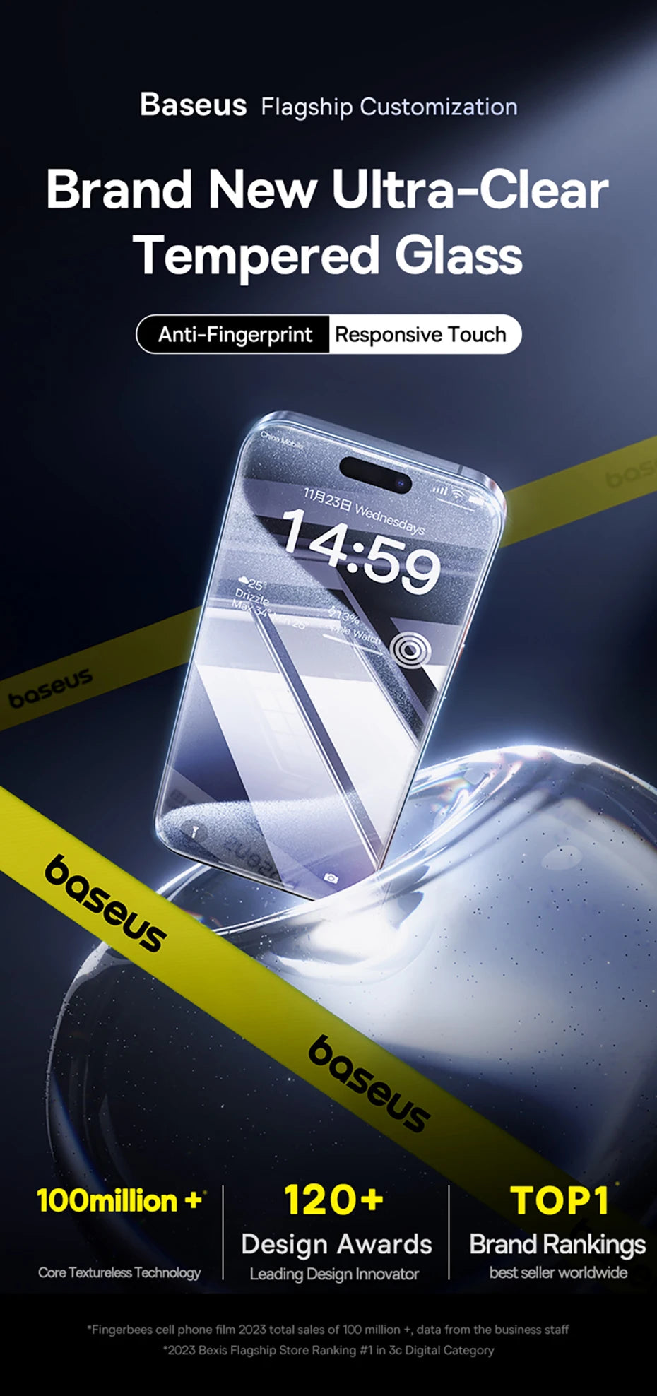 Baseus Tempered Glass for iPhone
