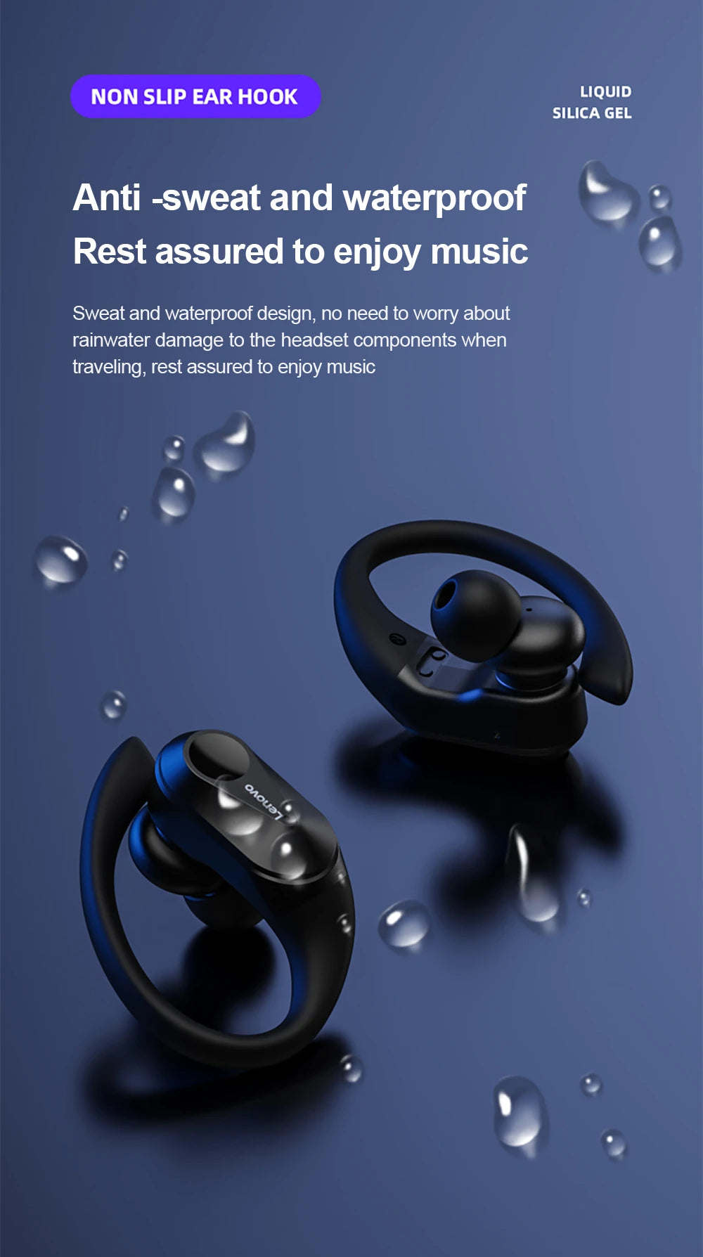 Lenovo LP75 Sports Wireless Earphones