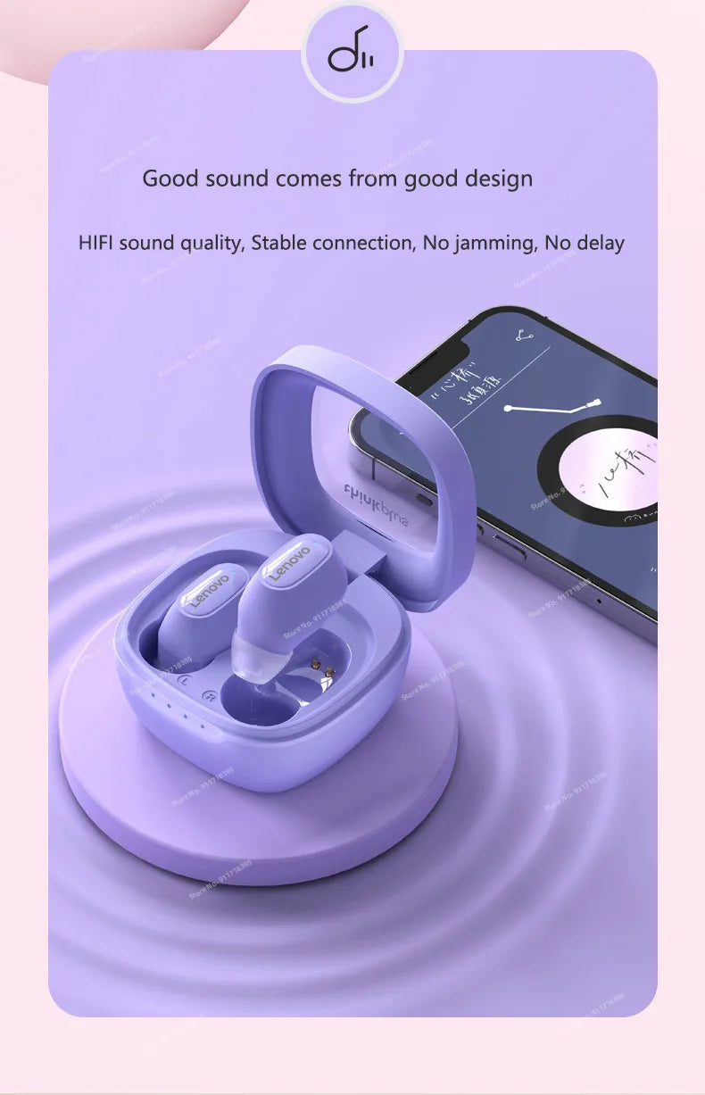 Lenovo XT62 Bluetooth 5.3 Earphones Wireless