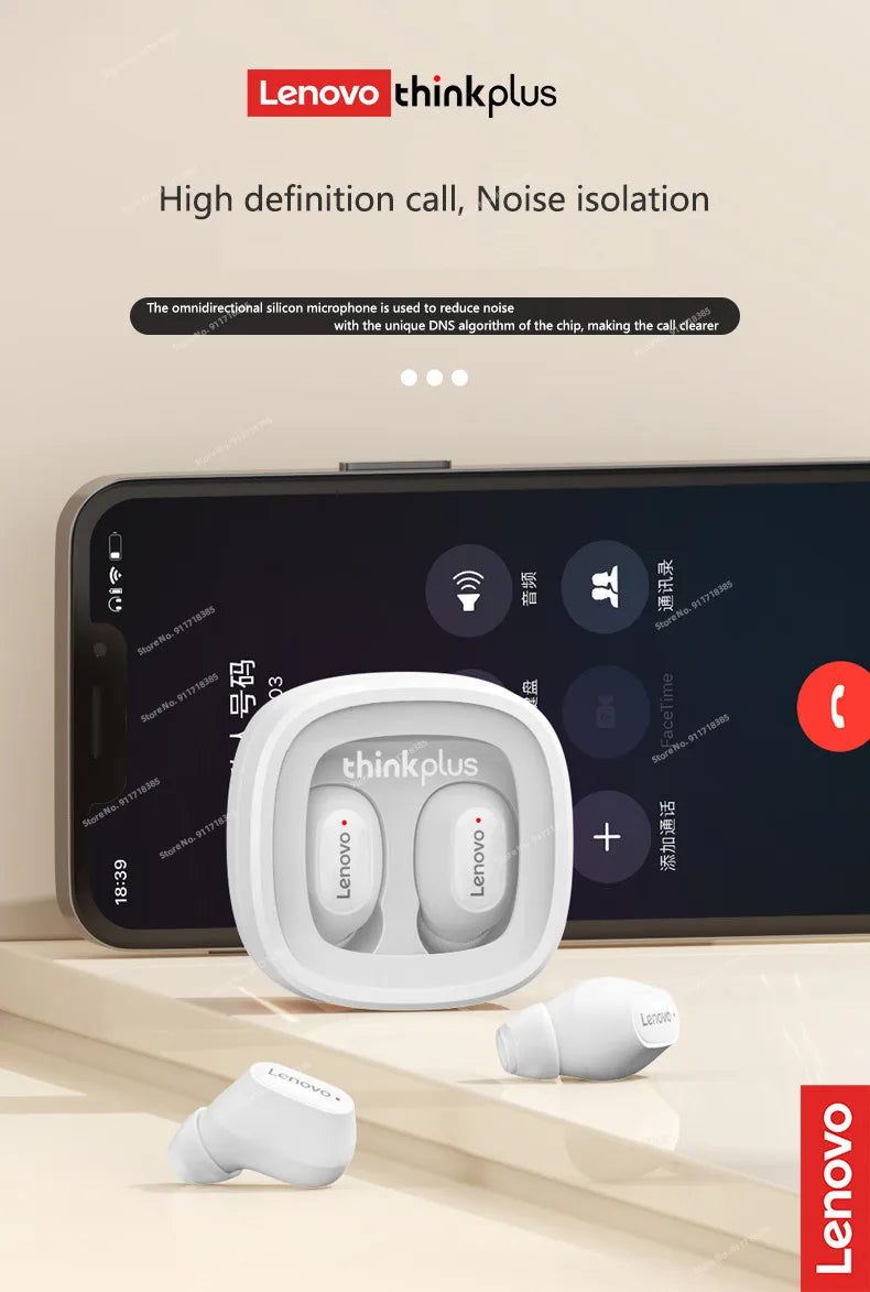 Lenovo XT62 Bluetooth 5.3 Earphones Wireless