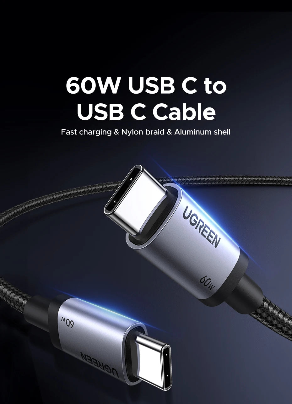 UGREEN USB C Cable PD60W