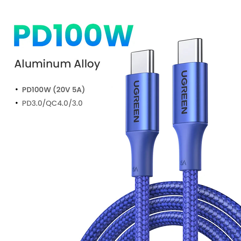 UGREEN 100W USB Type C To USB C Cable
