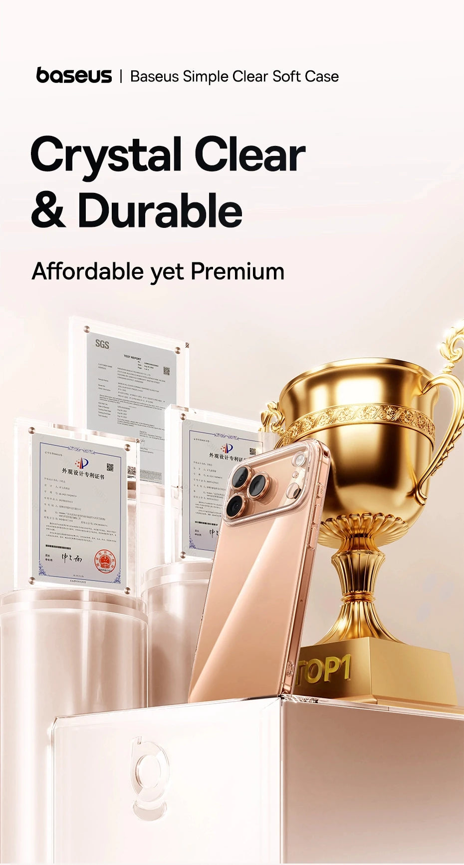 Baseus Clear Case For iPhone