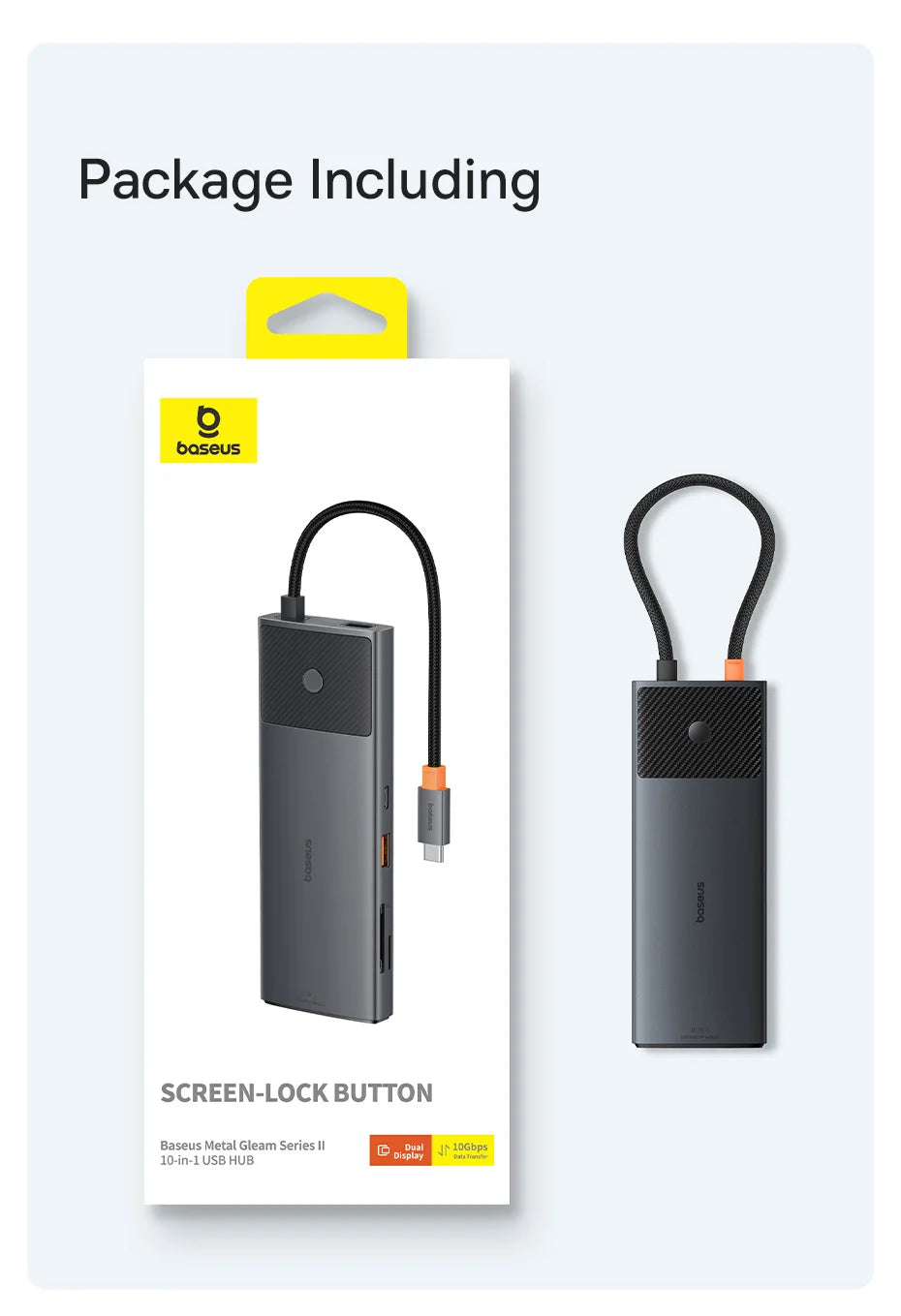 Baseus USB C HUB Dual