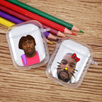 Singer Kanye West Clear AirpodsCase