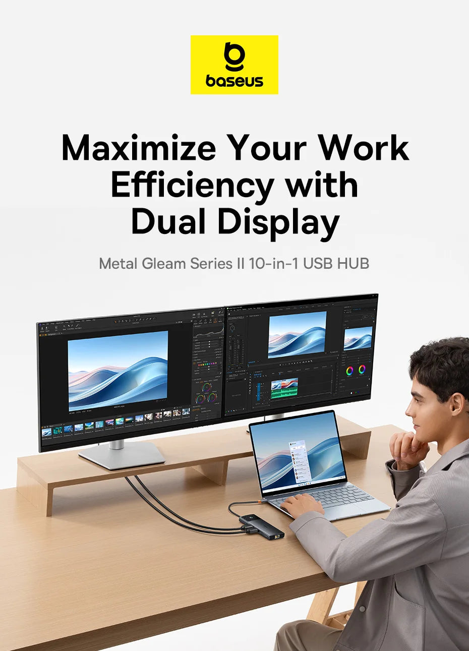 Baseus USB C HUB Dual