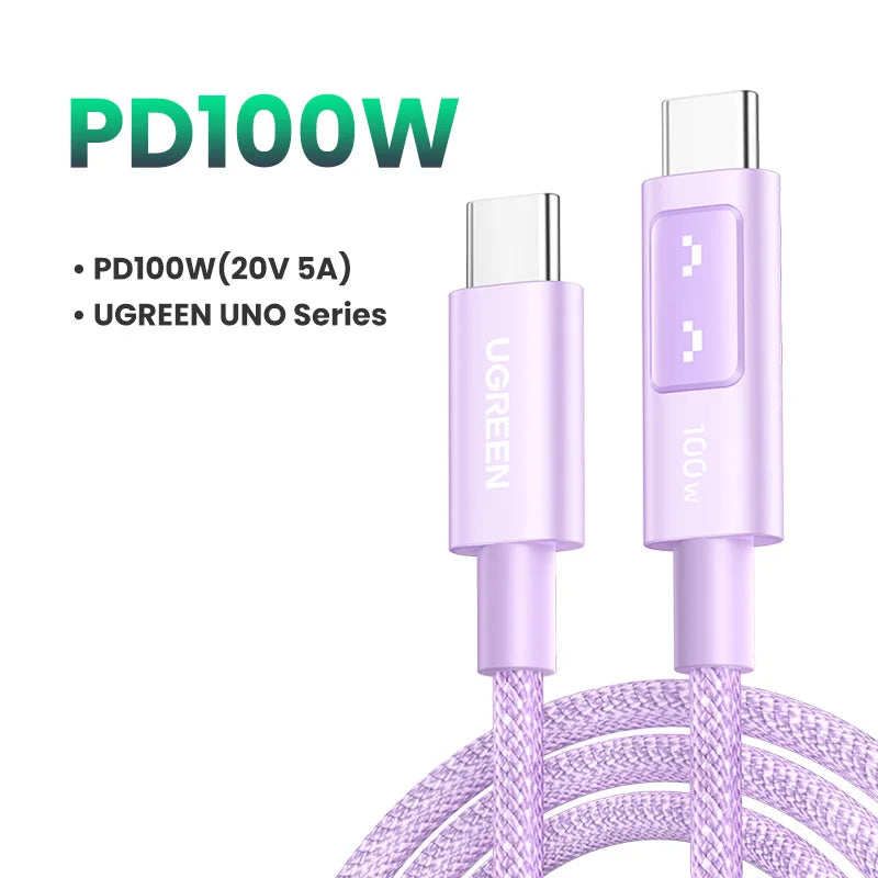 UGREEN UNO PD100W Fast Charge USB C Cable