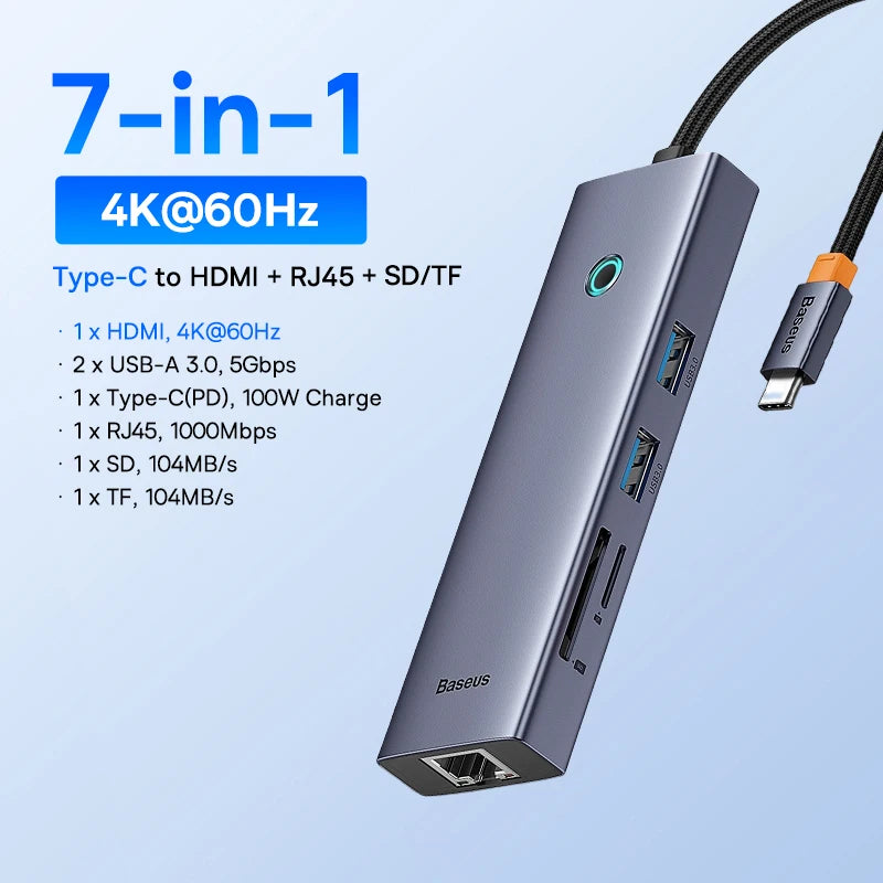 Baseus USB C HUB Dual