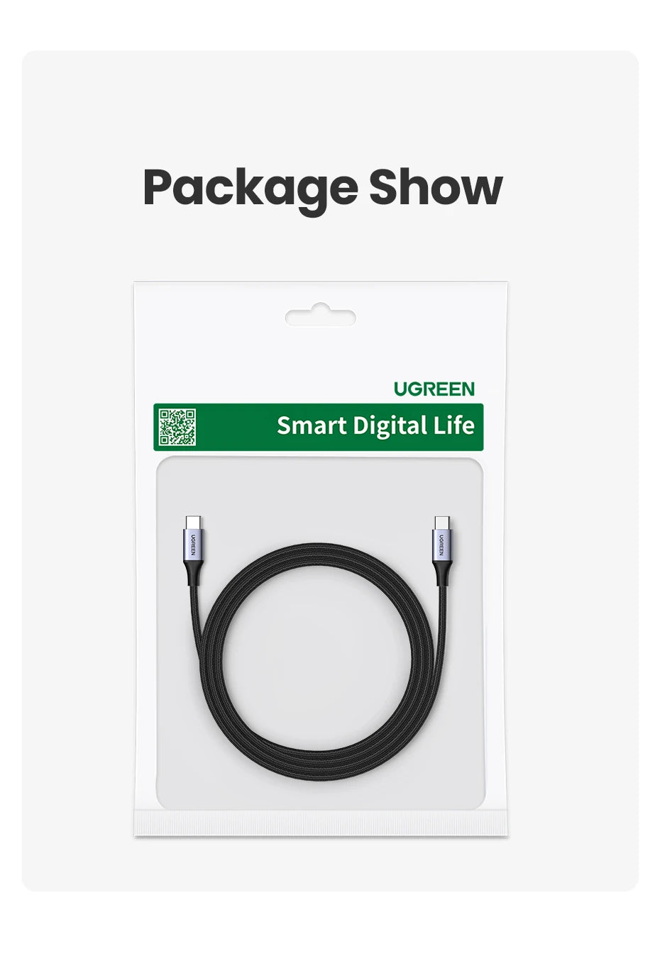 UGREEN 100W USB Type C To USB C Cable