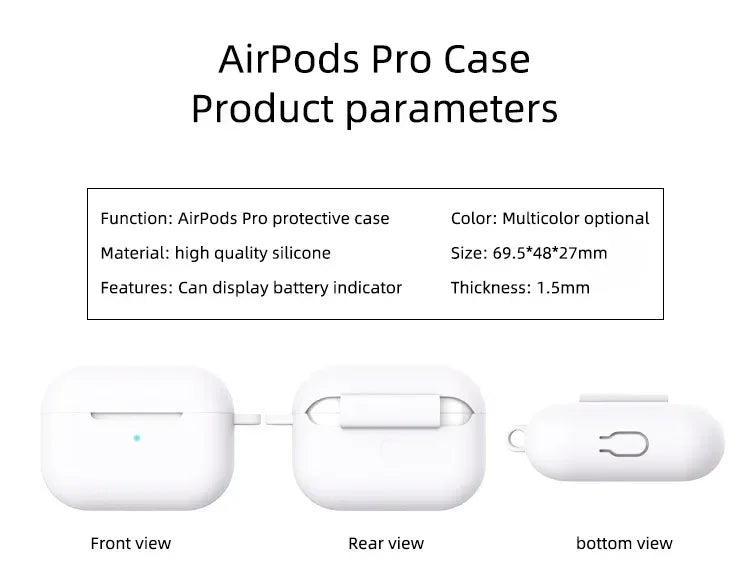 AirPods Pro Protective Case Silicone