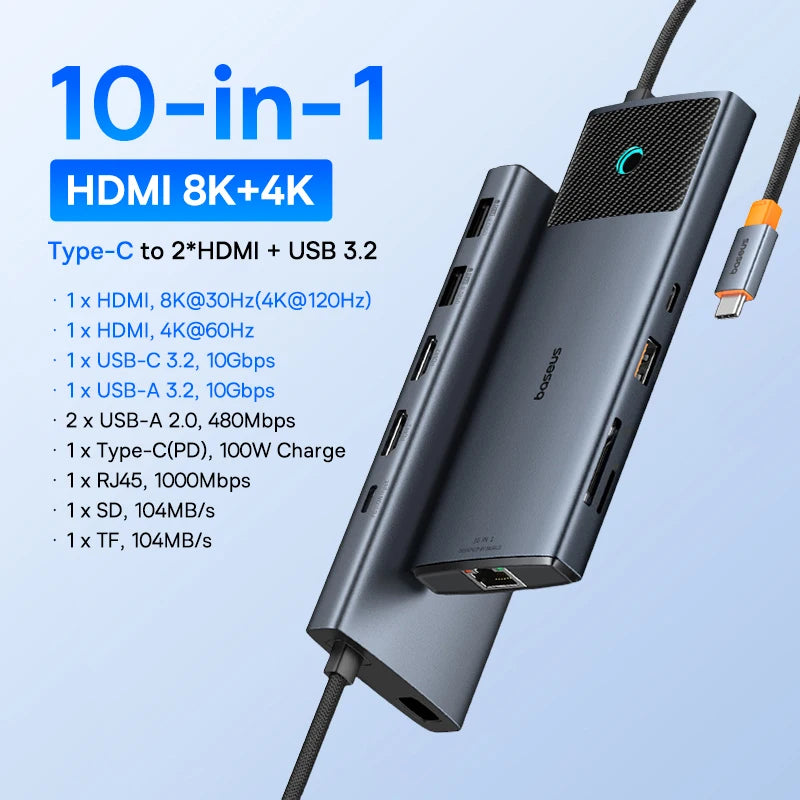 Baseus USB C HUB Dual