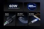UGREEN USB C Cable PD60W